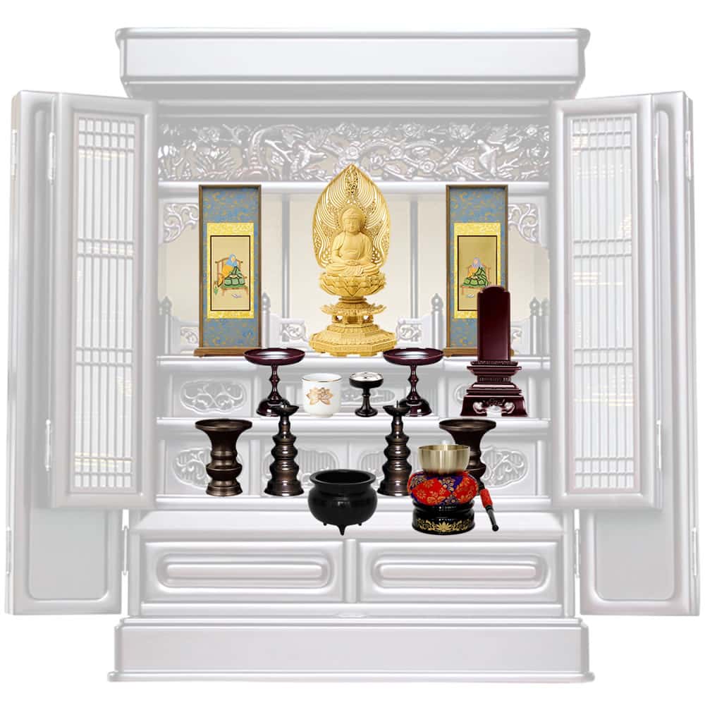 天台宗 仏壇と仏具や掛け軸の選び方 並べ方 ひだまり仏壇
